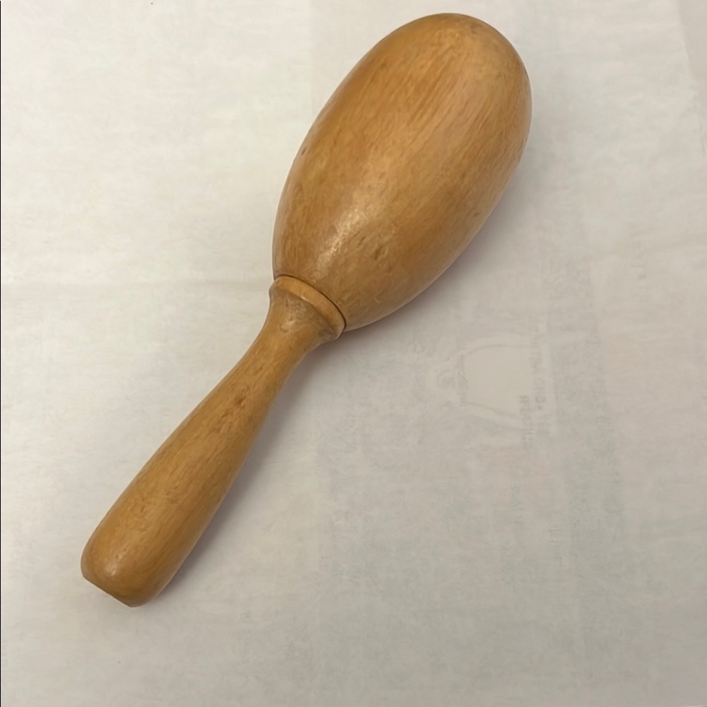 Wooden antique sock darner
